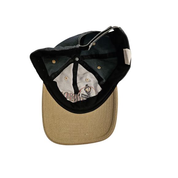 Vintage 1990s Bourbon Street New Orleans Strapback Baseball Hat Embroidered - Picture 4 of 5